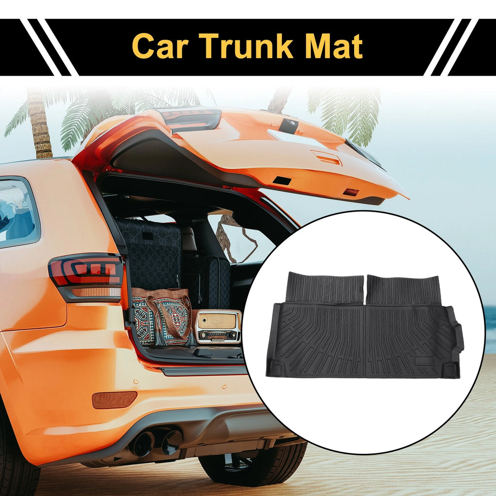 Cargo Liner Rear Trunk Mat TPE for BMW X7 (2019–2024) Stripe Pattern