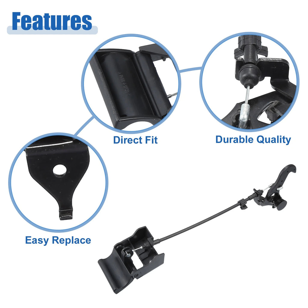 Hood Latch Assembly for Hyundai Santa Fe (2013–2019)