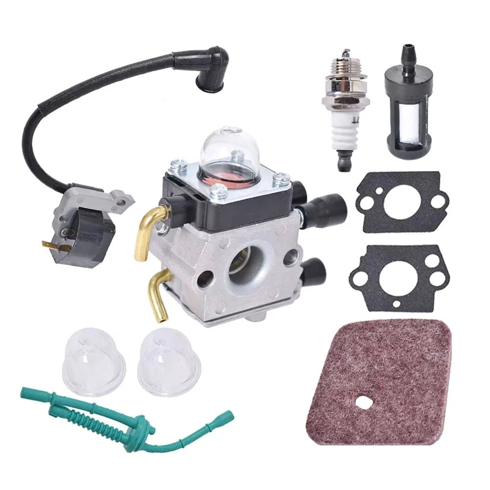Carburetor Ignition Coil Kit for STIHL FS38 FS45 FS46 FS55 KM55