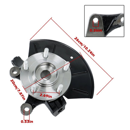 Right Steering Knuckle Assembly for Mazda Tribute (2001–2004)