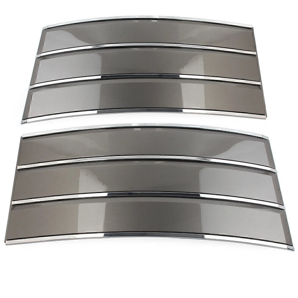 Side Mesh Vent Grille for Land Rover Range Rover (2013–2017) Grey Chrome