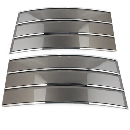Side Mesh Vent Grille for Land Rover Range Rover (2013–2017) Grey Chrome