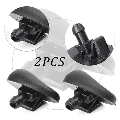 2X Front Windscreen Washer Jet Nozzle for Peugeot 206, Citroen C2 (2000–2010)