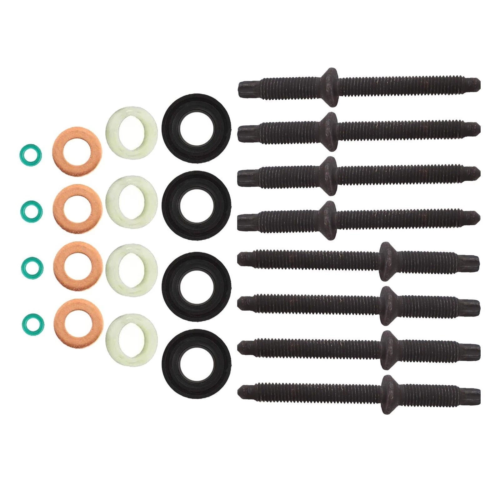 Injector Seal Kit 24 Pieces for Multiple Models (Fits )