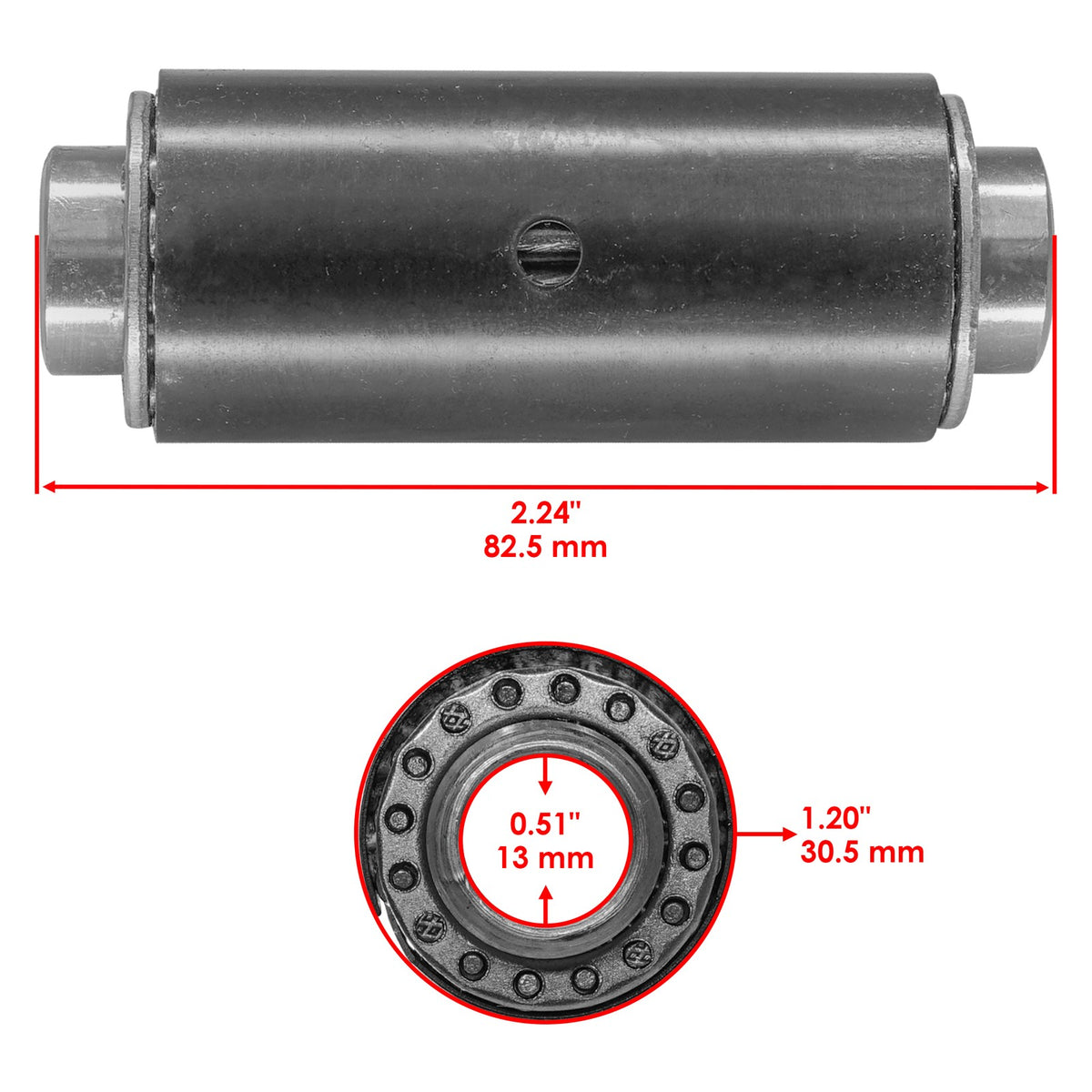 Deck Wheel Bearing Replacement for John Deere X730 X738 X750 X758 (2014–2018)