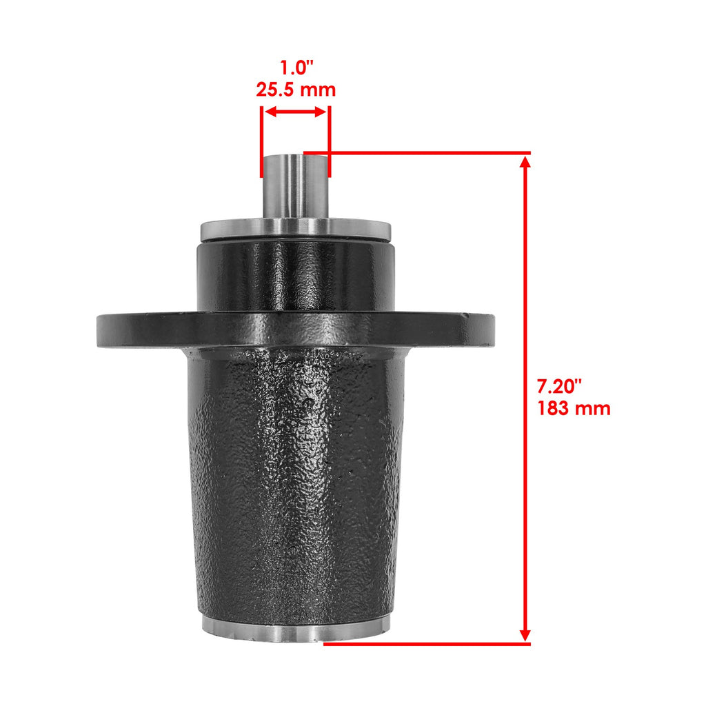 Deck Spindle and Pulley Replacement for Hustler Z Diesel RD X-ONE Super S (60")