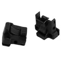 2X Glass Lock Buckles for Universal Applications (Black Plastic)