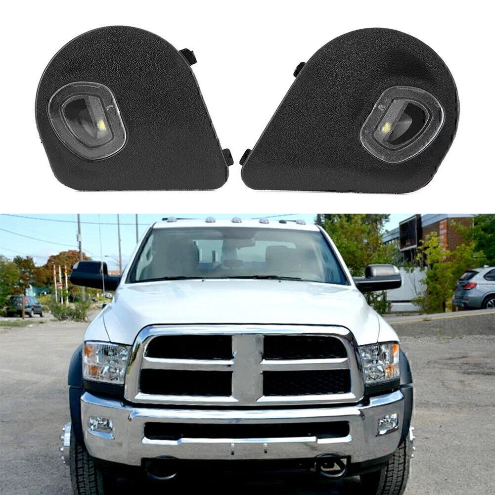 Set of 2 Mirror Puddle Lights for Dodge Ram 1500 2500 3500 4500 2010–2020