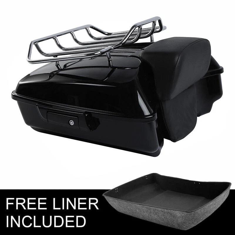 Trunk Backrest Pad for Harley Davidson Touring Road King (2014–2026)