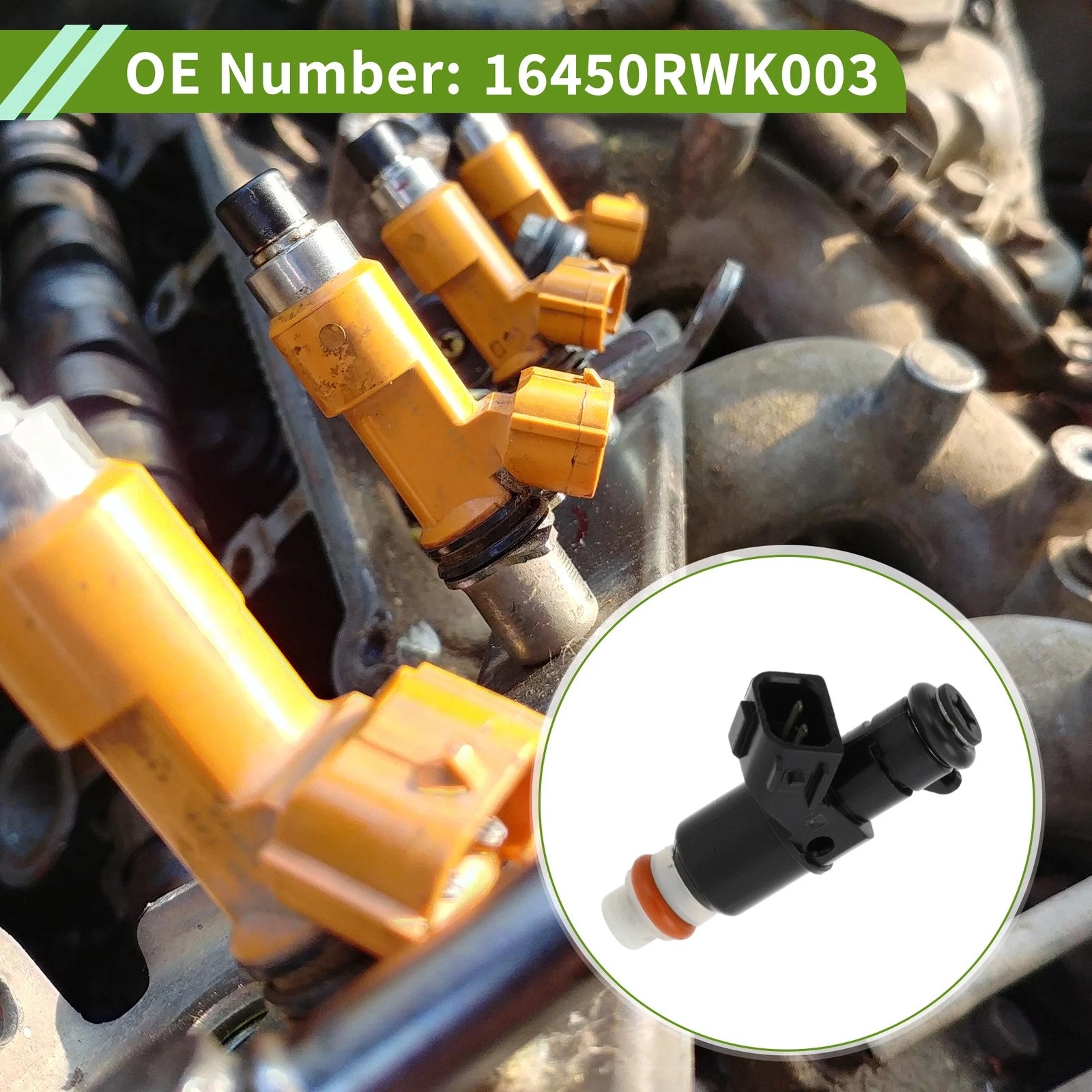 Fuel Injector Replacement for Honda Civic 1.8 (2012–2015) Single Piece