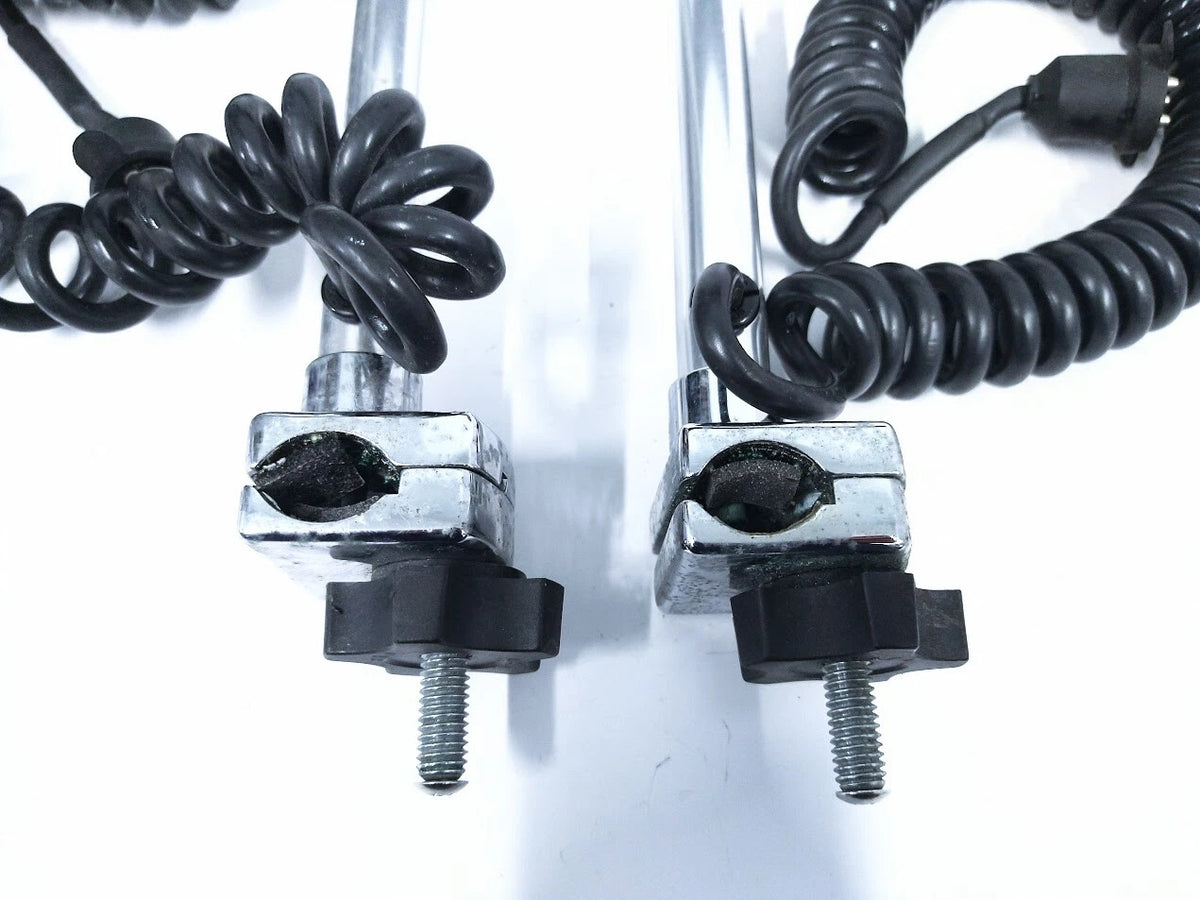 Set of 2 Perko Rina Navigation Lights with Aluminum Clamp Mount (24")