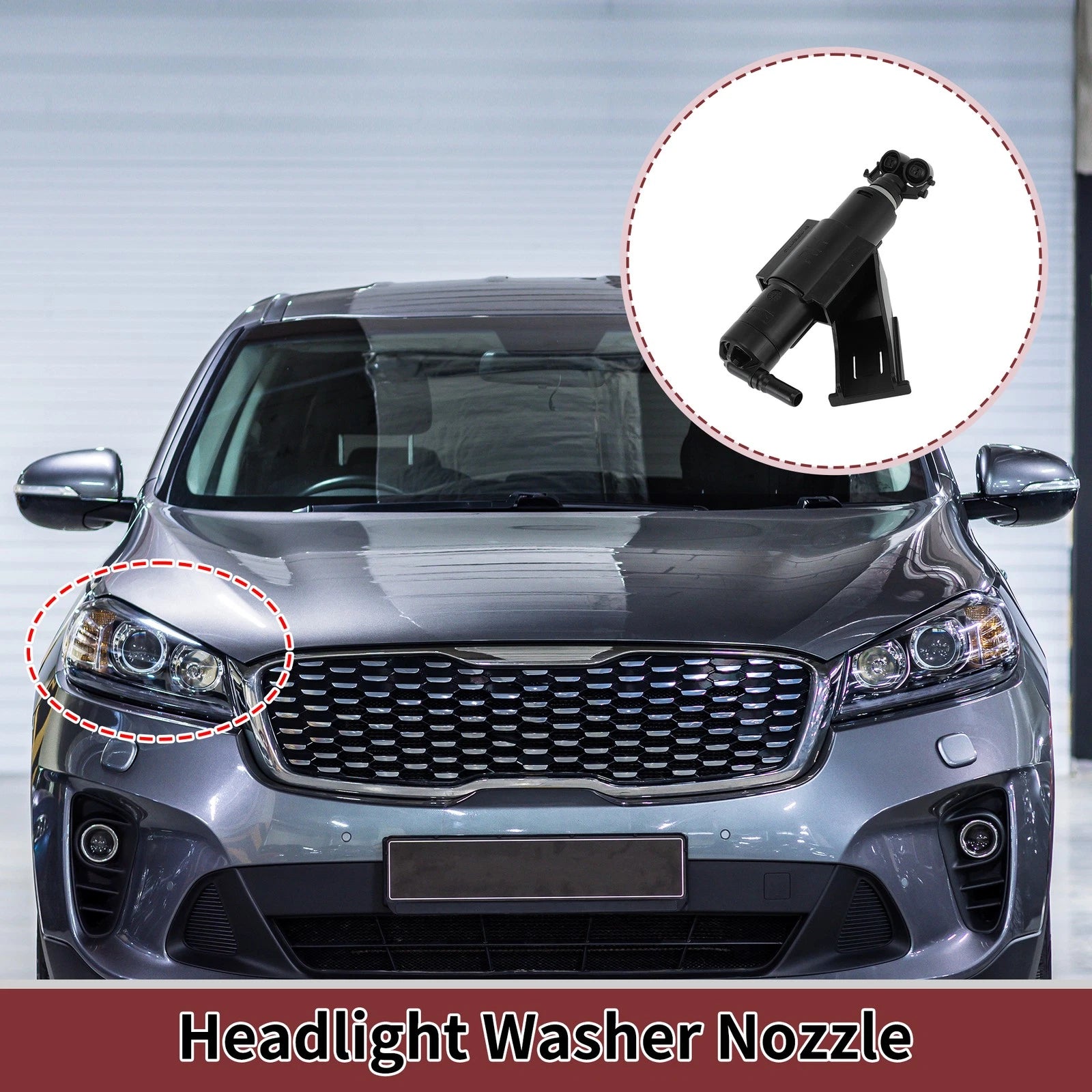 Headlight Washer Nozzle for Ford Kuga MK2 (2012–2015) 1 Pcs