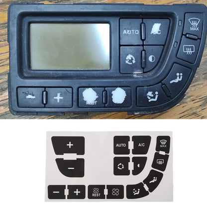 Button Repair Decal Sticker for Reduced Light Penetration Control Cells