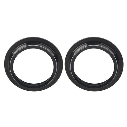 2x 41X53MM Motorcycle Front Fork Damper Shock Absorber Fork Black Dust Seals