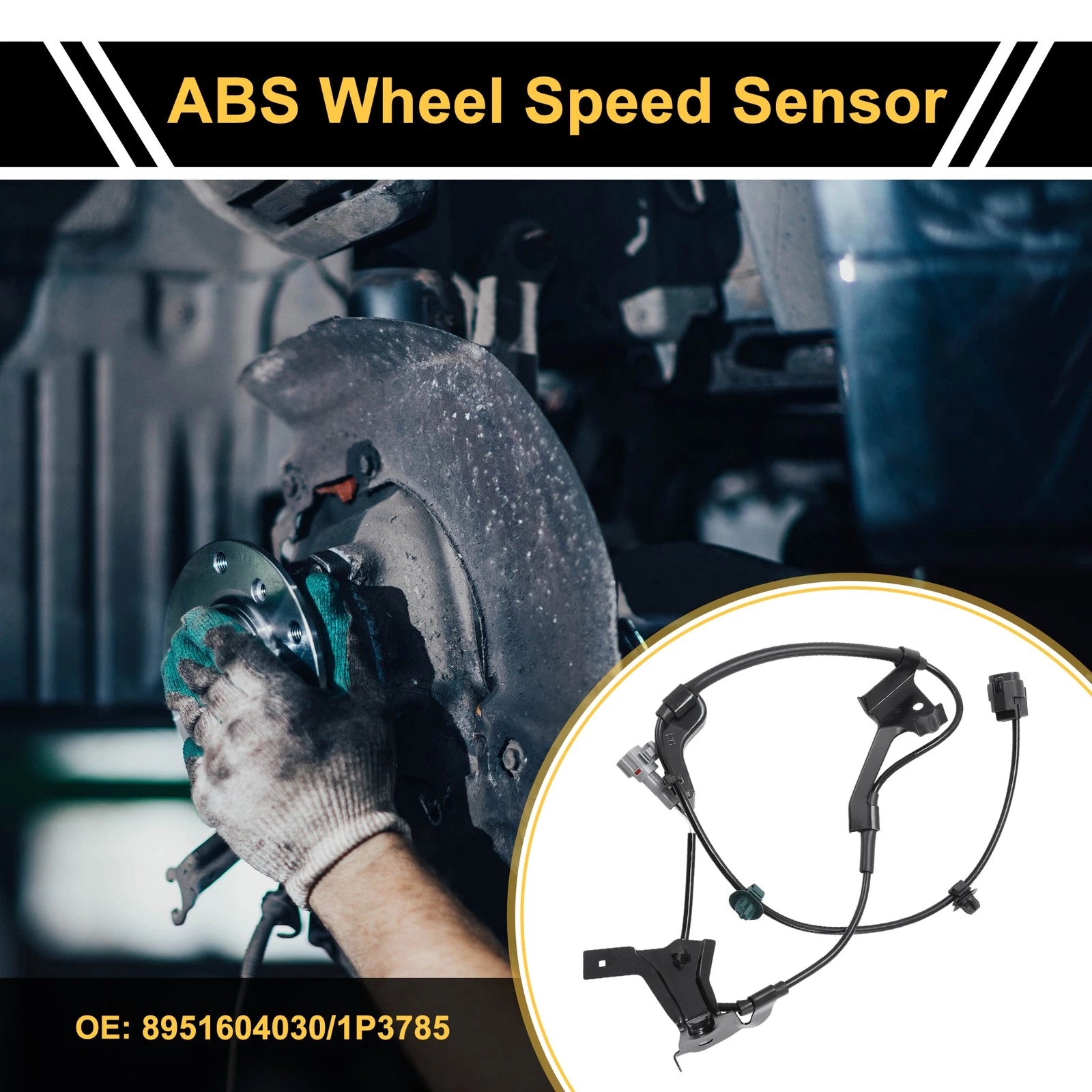 ABS Wheel Speed Sensor Replacement for Toyota Tacoma Front Right (2005–2015)
