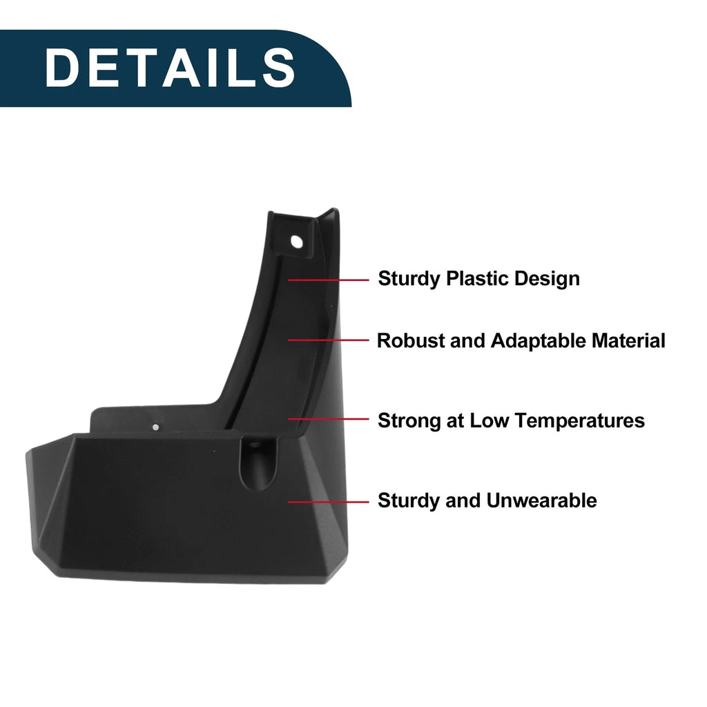Mud Flaps Splash Guards Set for Toyota Avanza (2022–2023)