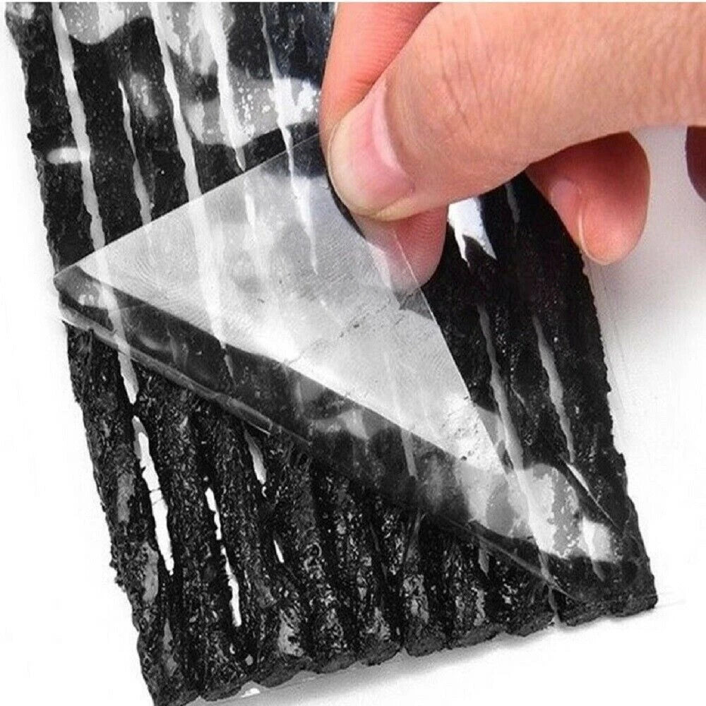 20 Rubber Strips for Tubeless Tires Puncture Fixes