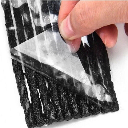 20 Rubber Strips for Tubeless Tires Puncture Fixes