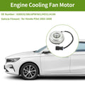 Radiator Fan Motor Replacement for Honda Pilot (2003–2008)