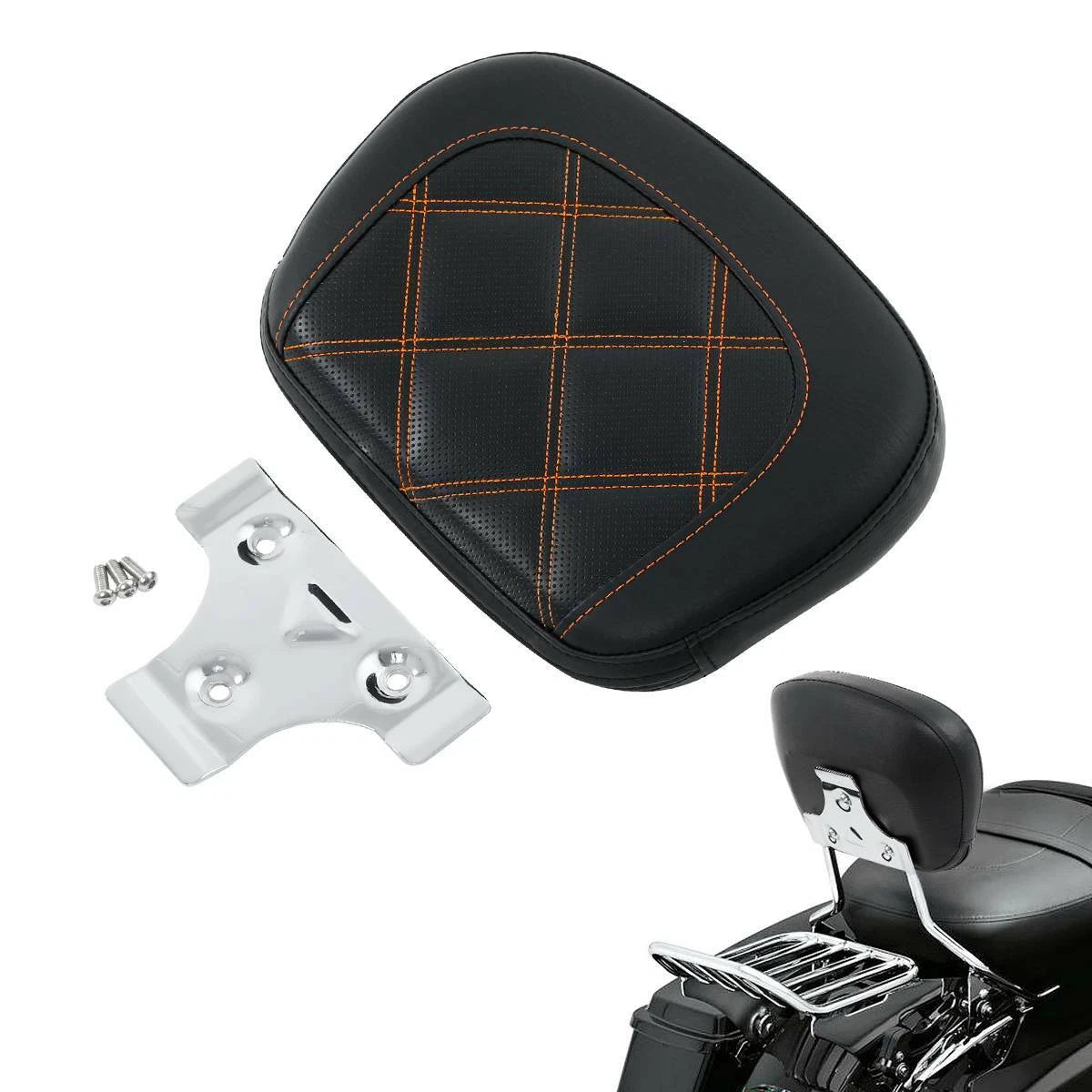 Passenger Sissy Bar Backrest for Harley Touring (2014–2023)