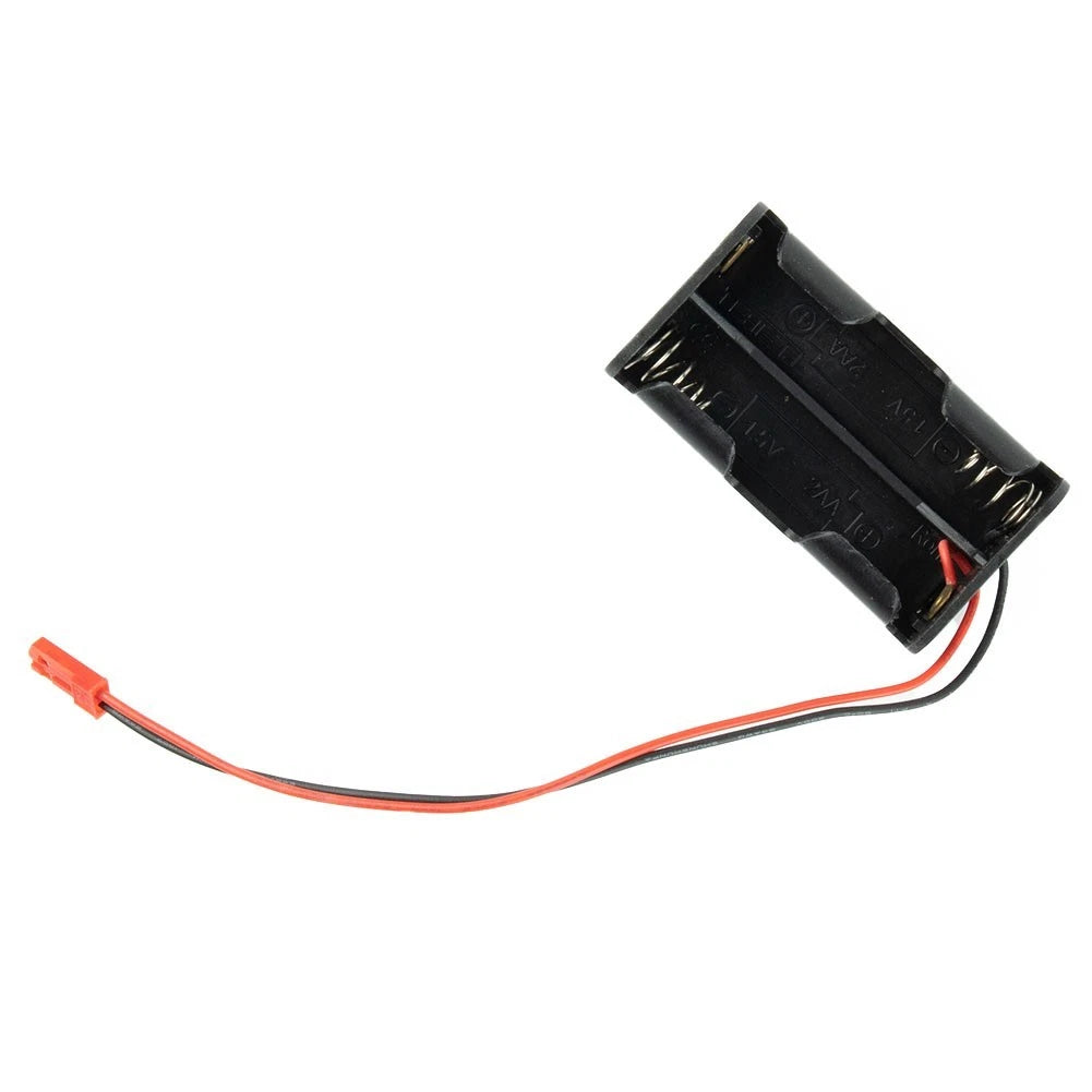Pack Receiver AA Battery Cases Insert Compartment Box for 1/10 RC Model Car
