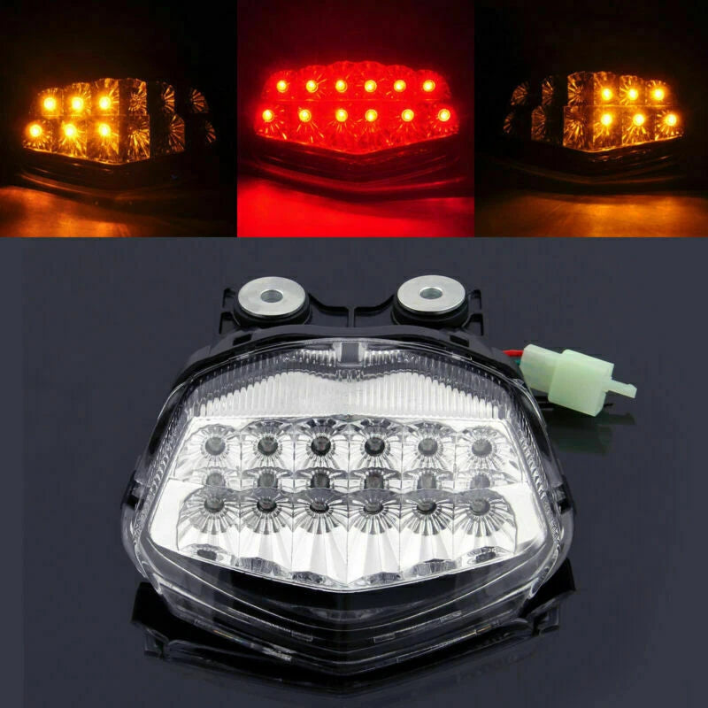 Integrated LED TailLight Turn Signals for Kawasaki Ninja 250R (2008–2012)