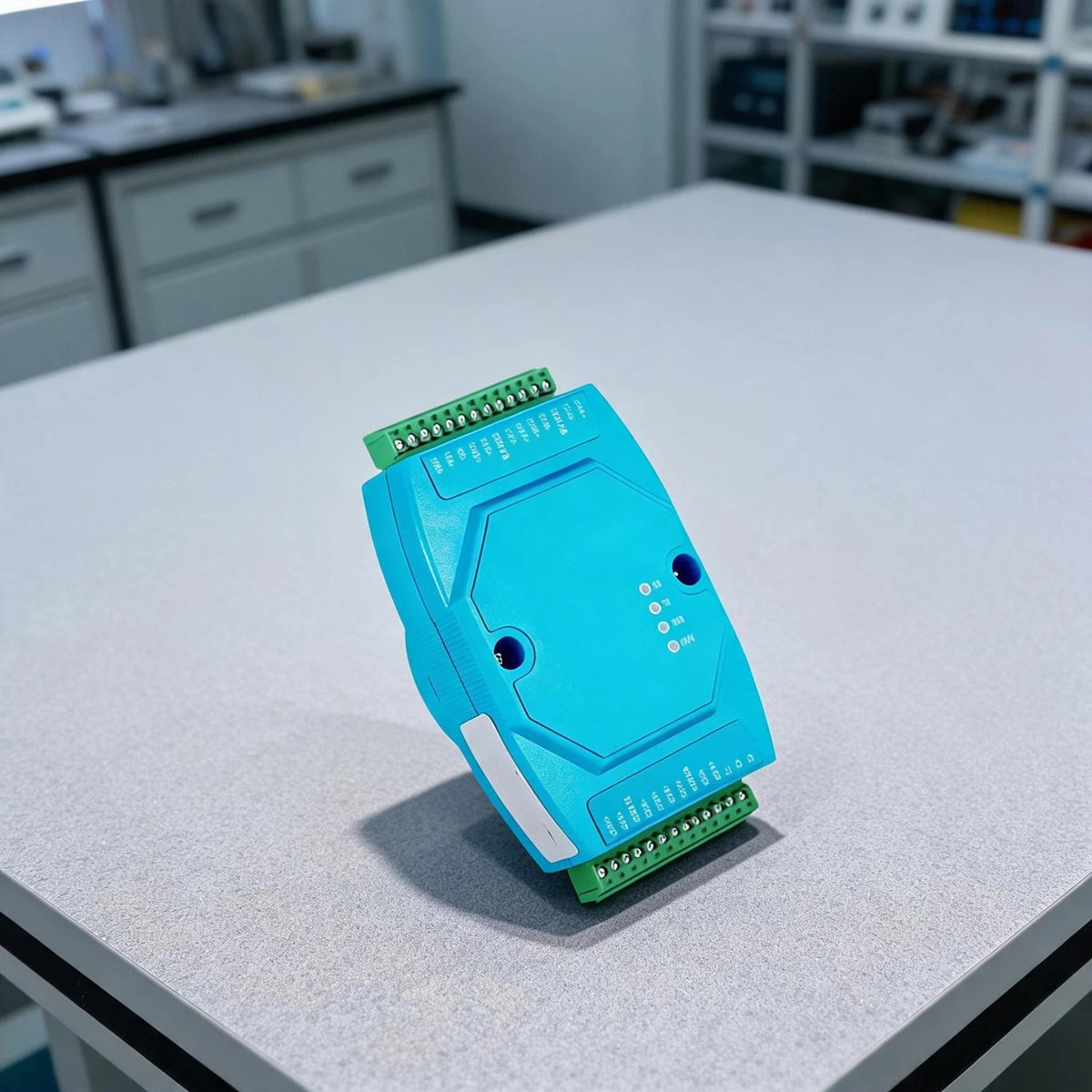 8-Channel Temperature Acquisition Device for PT100 Sensors RS485 Interface