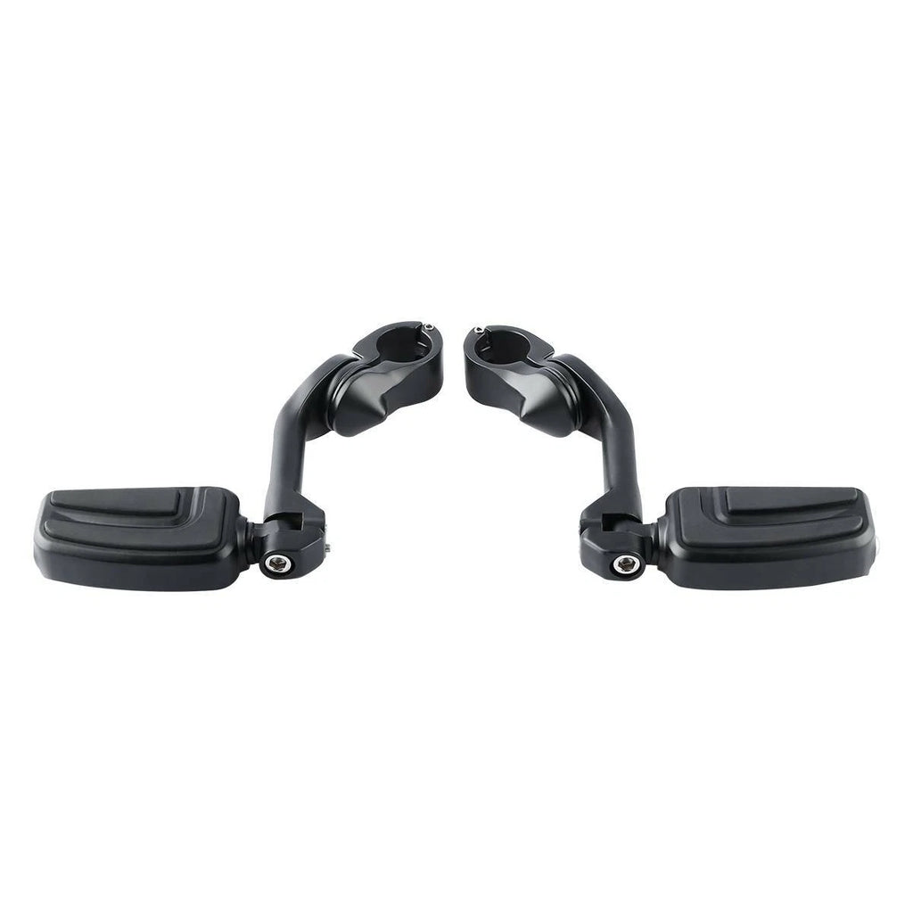 Angled Highway Engine Guard Bar Footpeg Pegs for