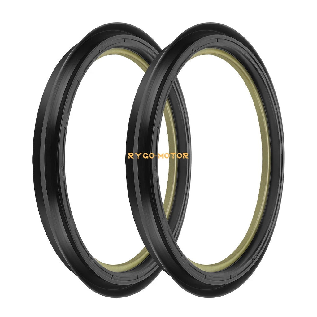2PC Front Brake Drum Dust Seal for Honda Rancher 350 TRX350FE/FM/TE/TM (2000–2006)