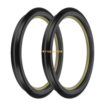 2PC Front Brake Drum Dust Seal for Honda Rancher 350 TRX350FE/FM/TE/TM (2000–2006)