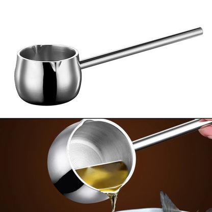 Ergonomic Stainless Steel Soup Ladle with Long Handle