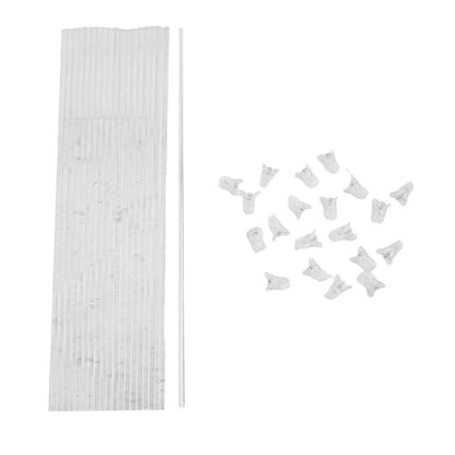Acrylic Plant Stakes Support Kit for Potted Plants (Transparent)