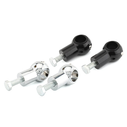 2" Handlebar Clamp Riser Rise Bar For Harley Davidson Cruisers Choppers Pair