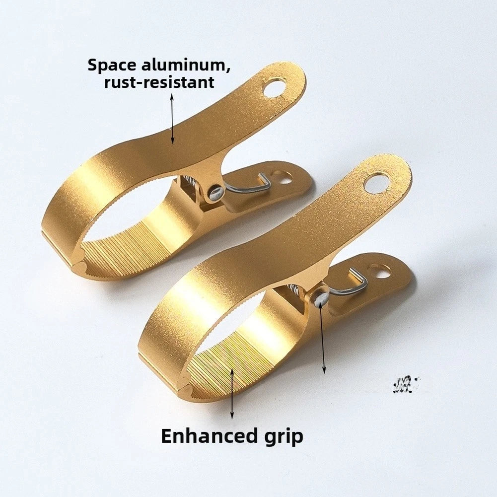 Extra Large Aluminum Alloy Clothes Pins for Quilts and Blankets