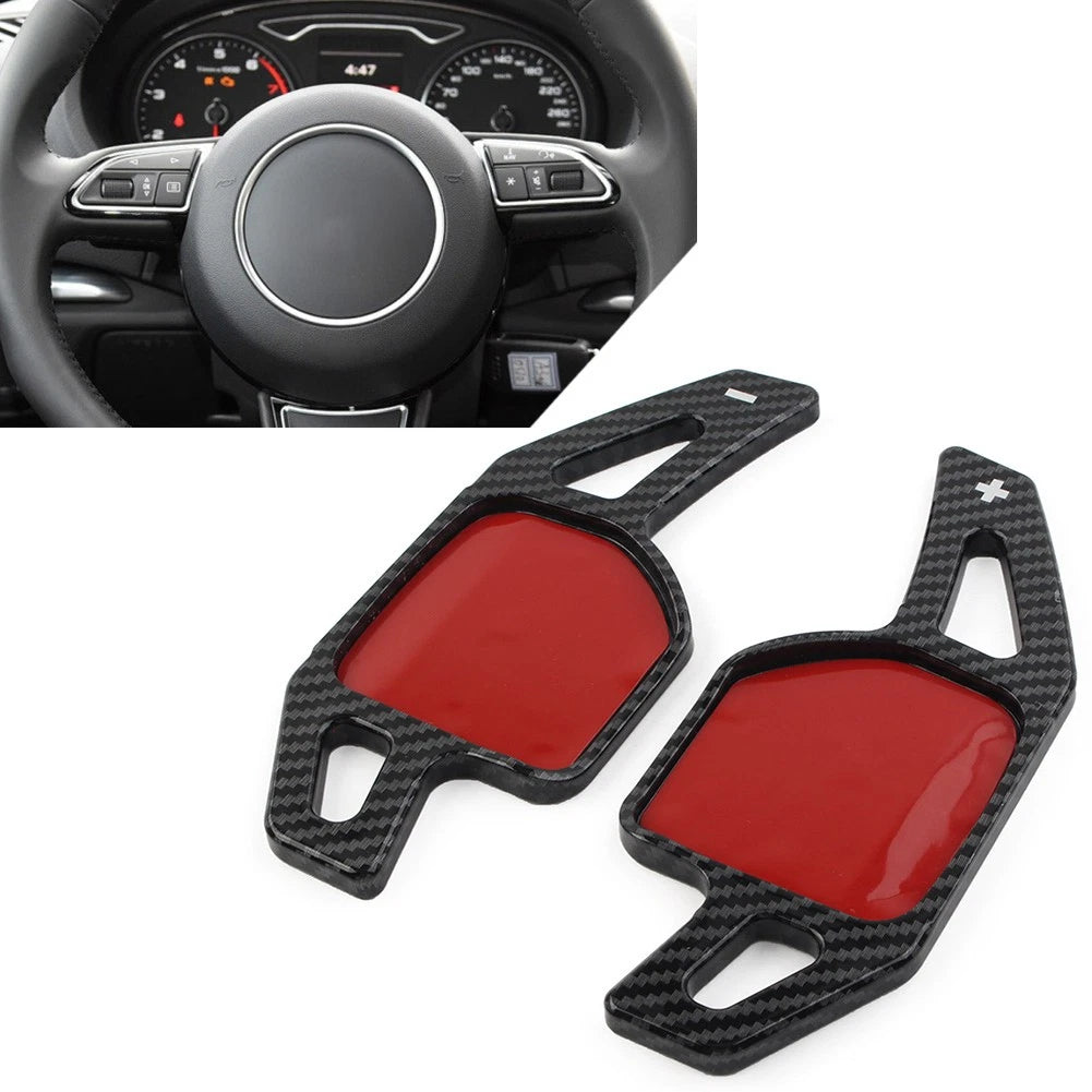 Steering Wheel Shift Paddle Shifter Extension for Audi A3 A4 A5 A6 Q3 Q5 TT TTS