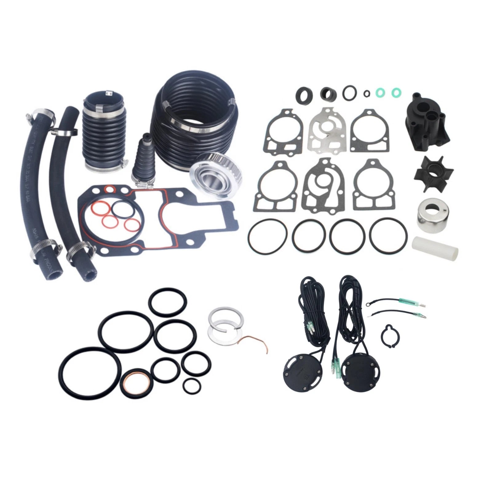 Transom Seal Bellows Kit for MerCruiser MR & Alpha One Gen 1 (30-803097T1, 46-96148A8)