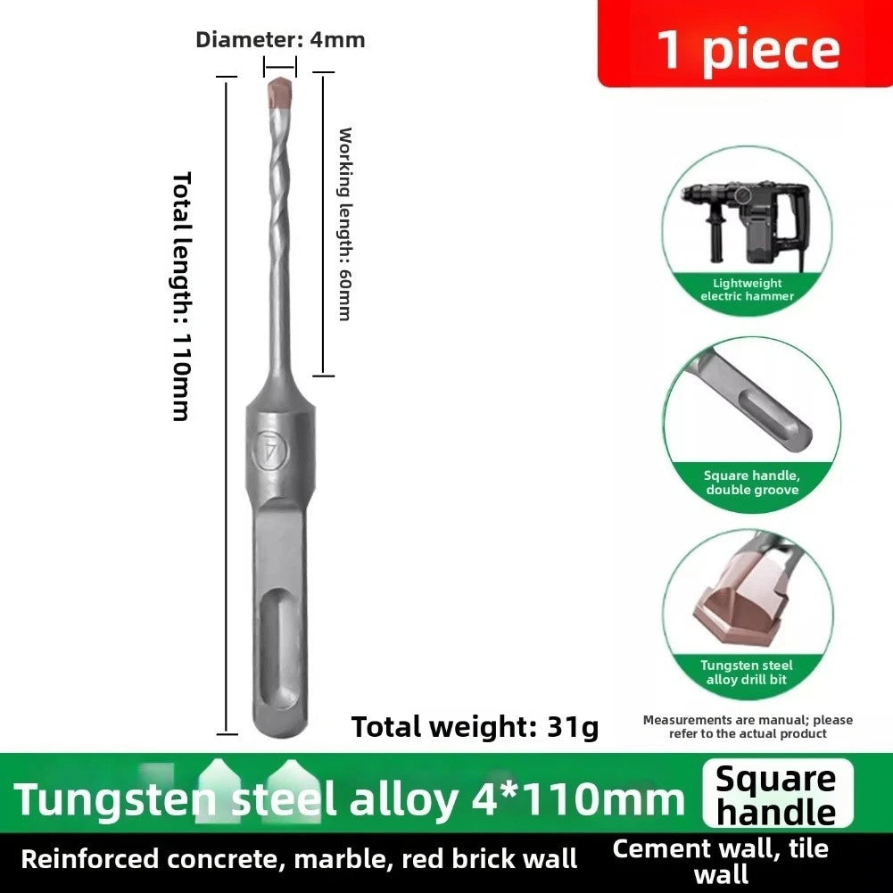 4mm Electric Hammer Drill Bit for Impact Drilling