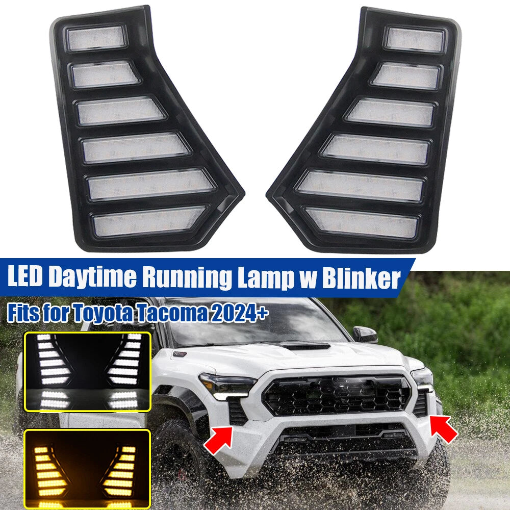 2X LED Fog Lights for Toyota Tacoma (2024+) - Daytime Running Light