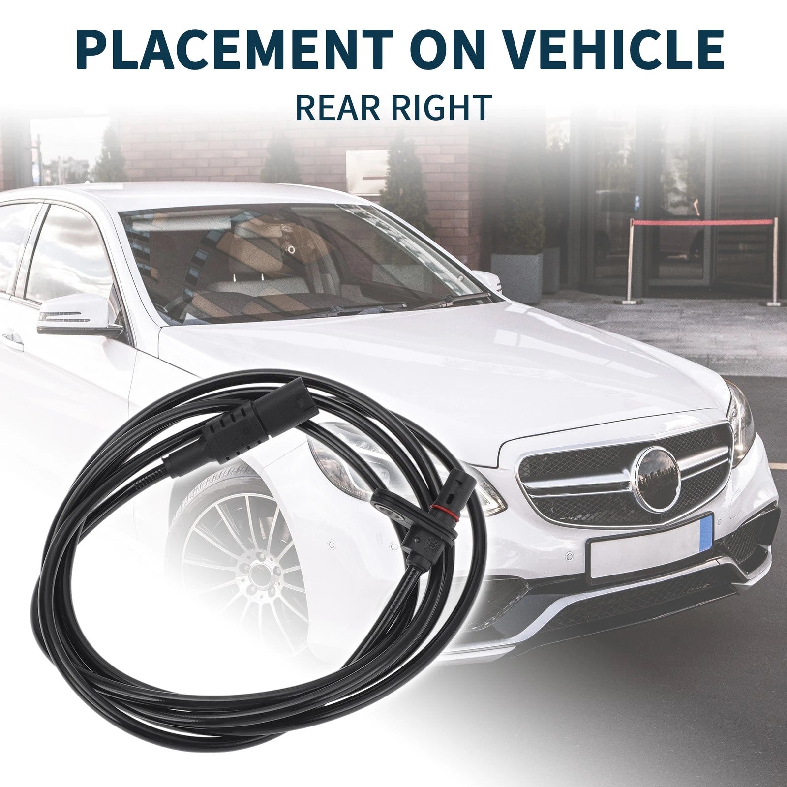Rear Right ABS Wheel Speed Sensor Replacement for Mercedes-Benz Sprinter 2500 (2014–2024)