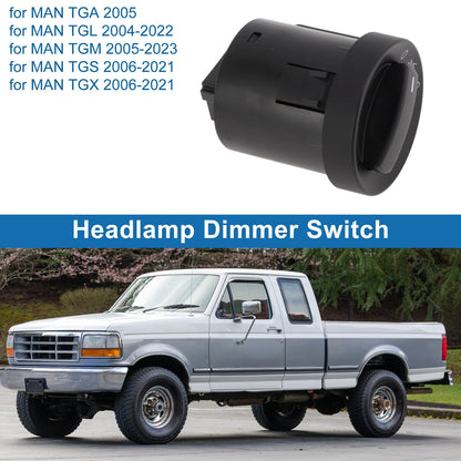 Headlight Switch for MAN TGA (2005) & MAN TGL (2004–2022) No. 81255056876