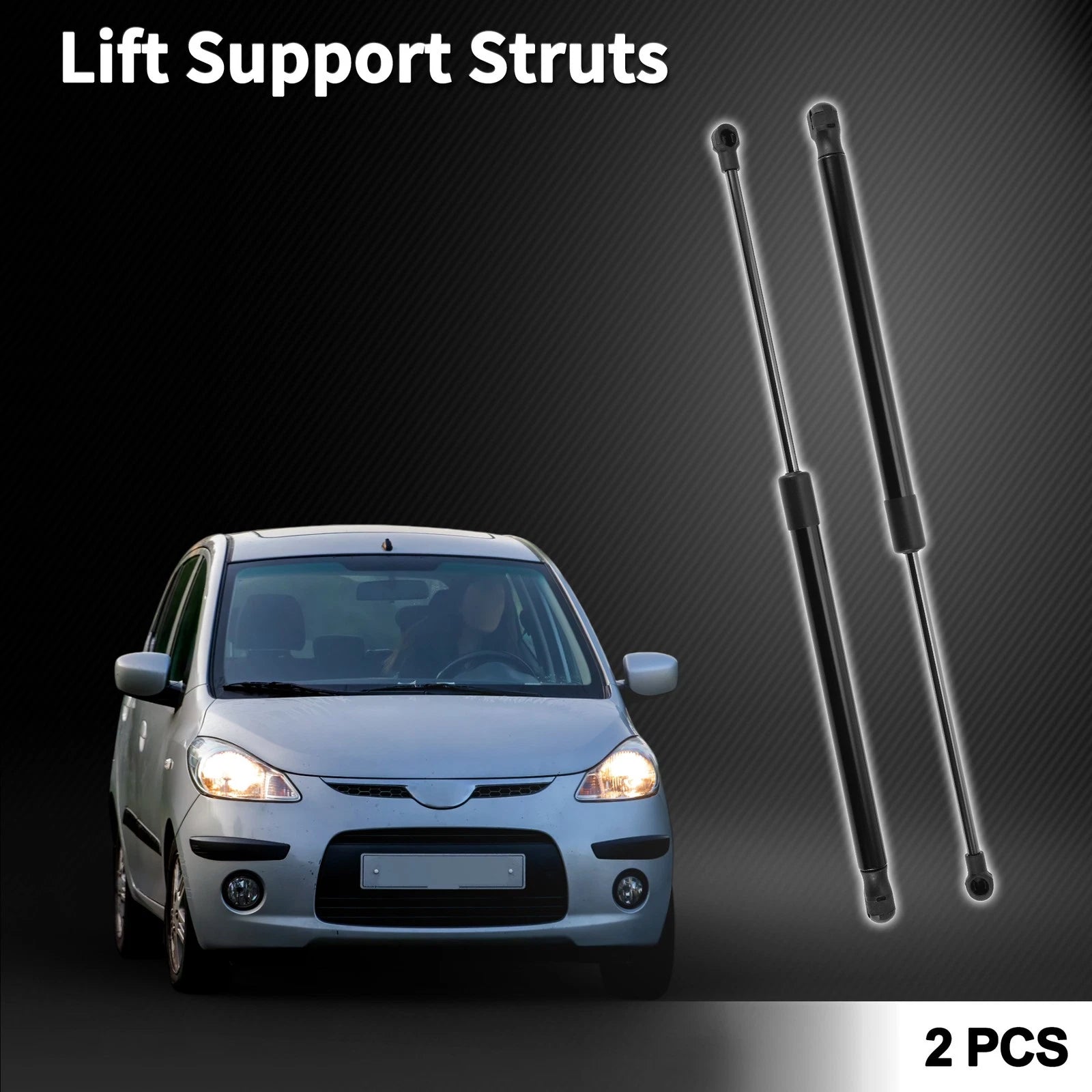 Rear Hatch Lift Supports Gas Spring Replacement for Hyundai i10 (2007–2011)