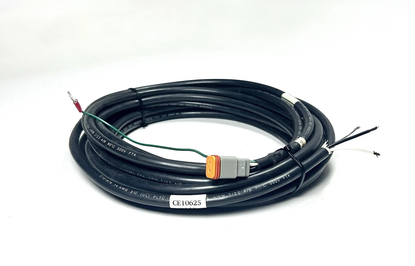 Teleflex CE10625 Hydraulic Steering Pump Cable for ECU (25 FT)