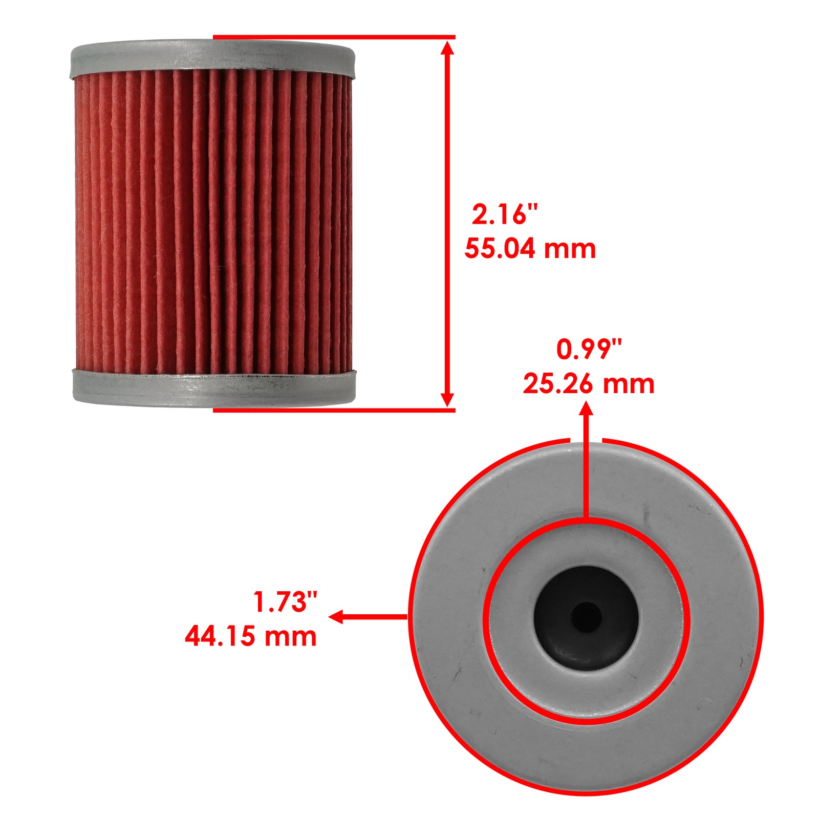 Oil Filter Replacement for Suzuki Burgman 400 AN400 (1999–2006) 3-Pack