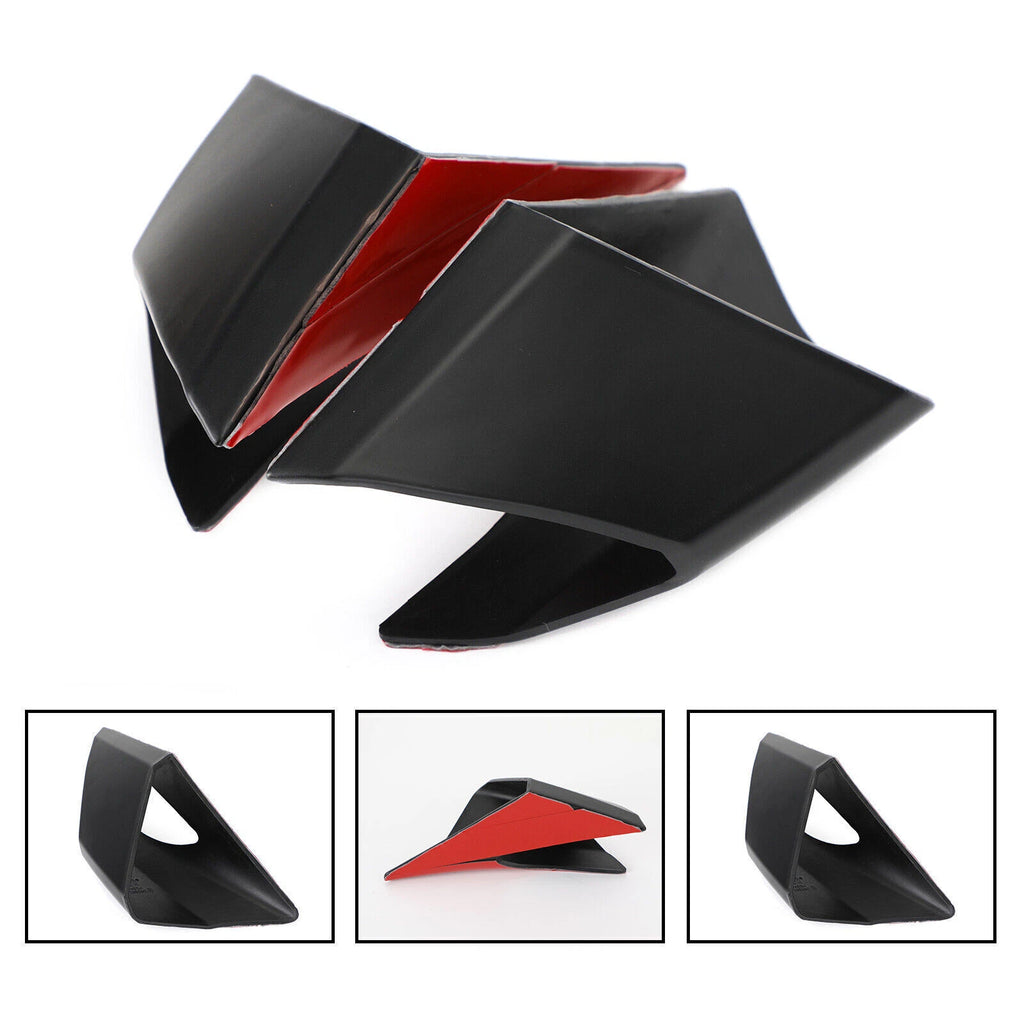 Front Fairing Winglets Side Protection Cover for Honda CBR650R (2019–2021) Black