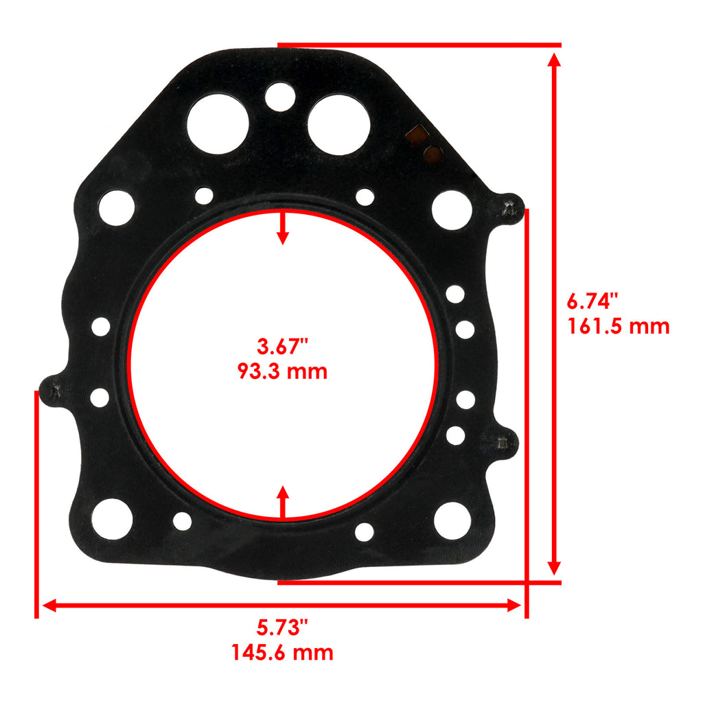 Head and Valve Gasket Replacement for Honda TRX500FE FourTrax Foreman 2008–2013
