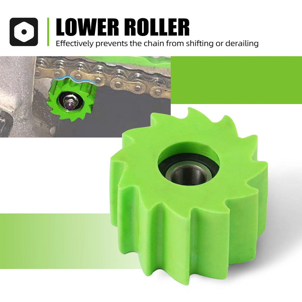 Plastic Chain Slider Lower Roller for Kawasaki KLX450 KX450F (2006–2014)