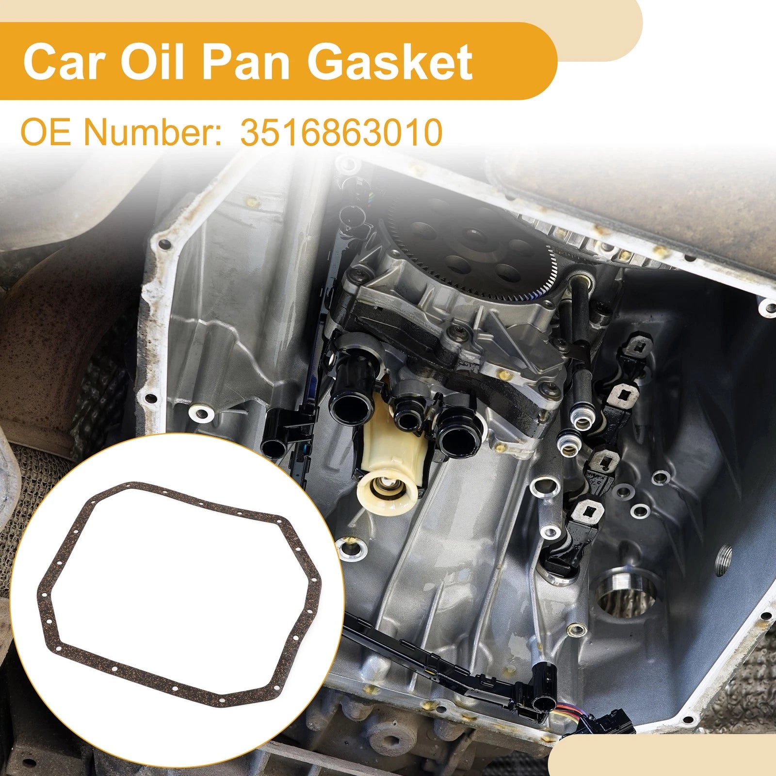 Transmission Filter Oil Pan Gasket Replacement for Toyota Alphard (2003–2008)