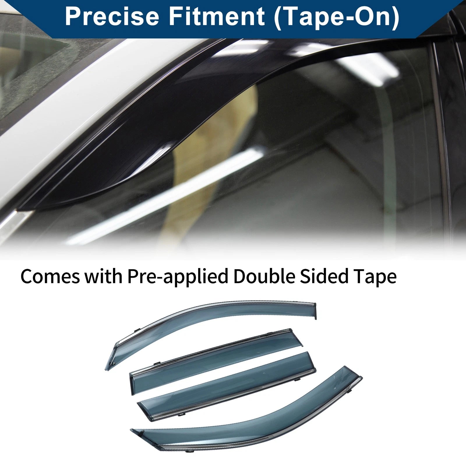 Window Deflectors Side Vent Visors for BMW X3 G01 (2018–2023)