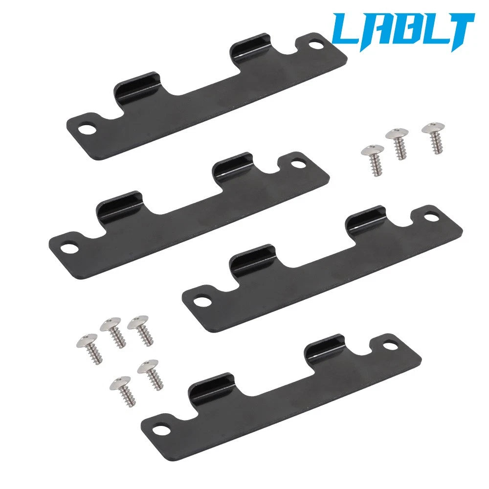 Tailgate Hinge Plates & Screws for Yamaha Rhino 450 (2006–2009)