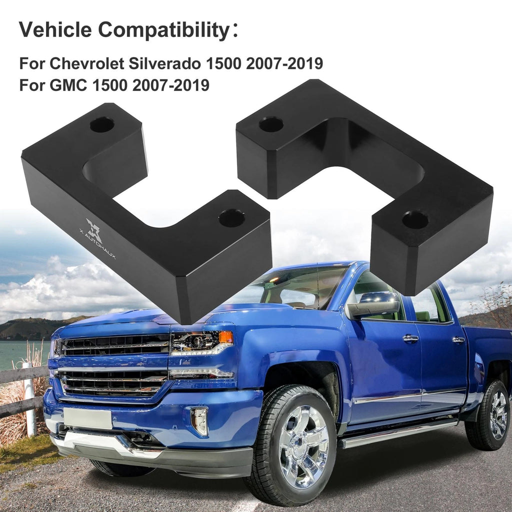 2.5" Front Leveling Lift Spacers Kit for Chevrolet Silverado 1500 GMC (2014–2020)